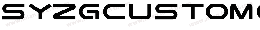 syzgcustomer Regular字体转换